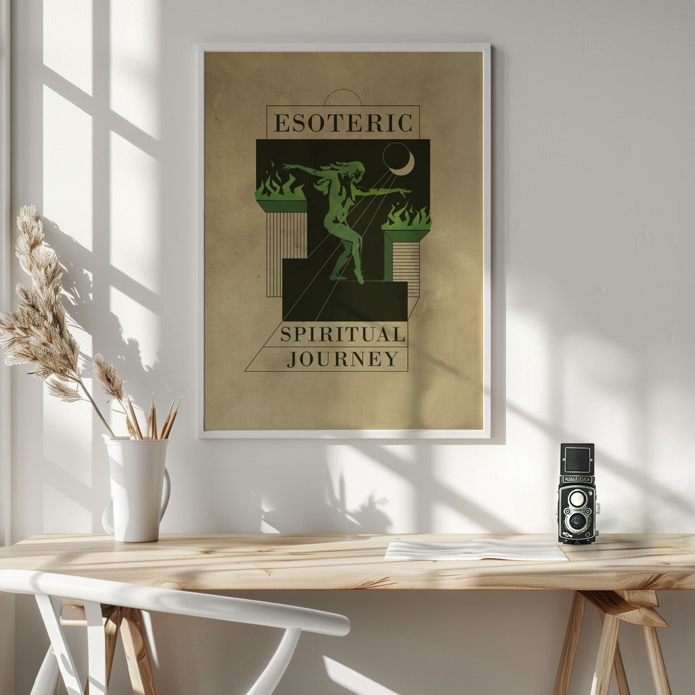 Esoteric dance print Poster