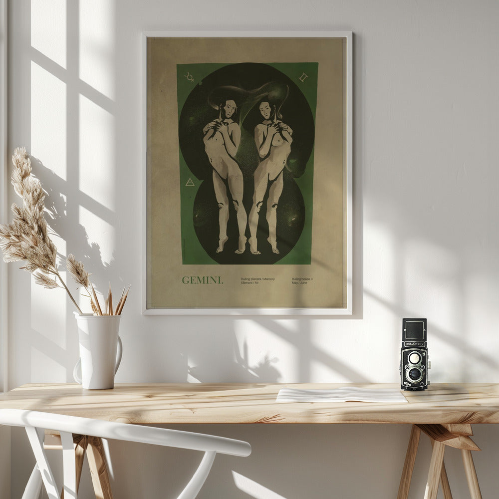 Gemini print Poster