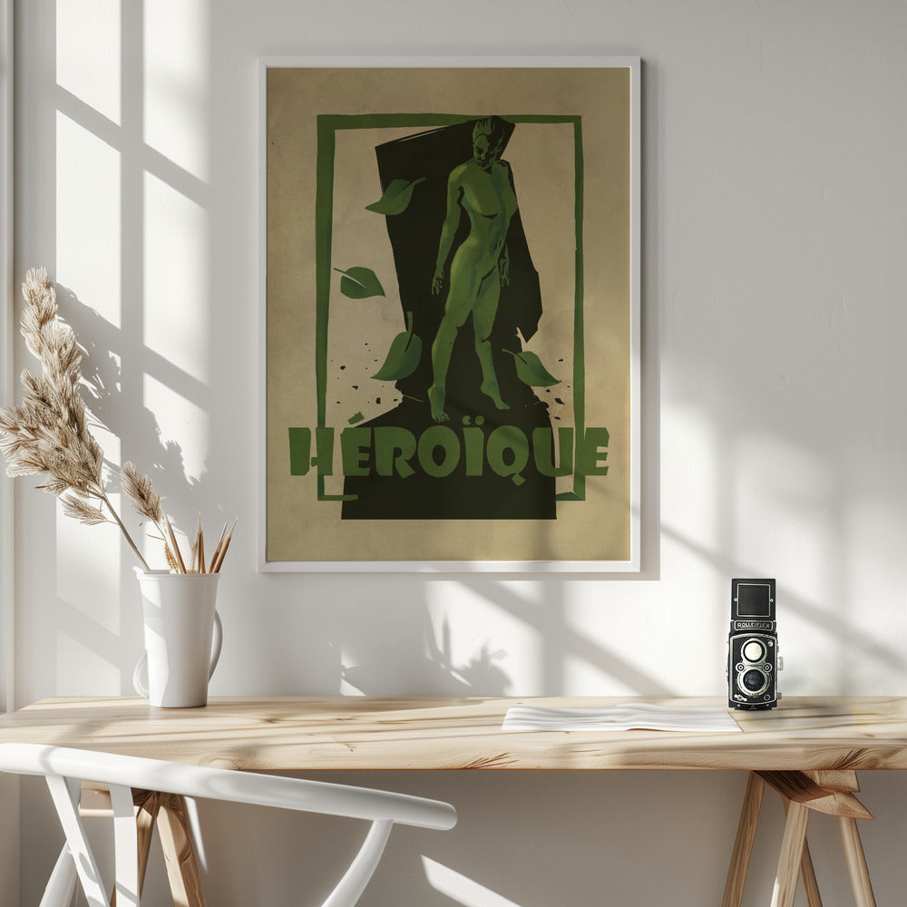 Heroic print Poster