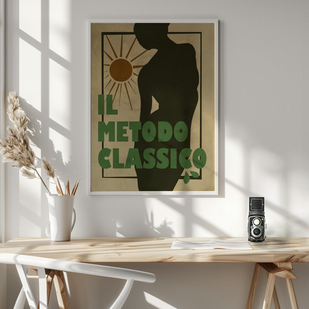 Abstract summer vintage Poster