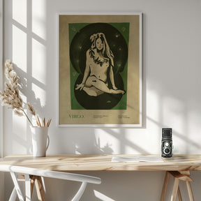 Virgo print Poster