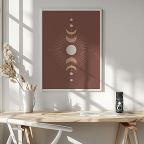 Moonphase No3 Poster