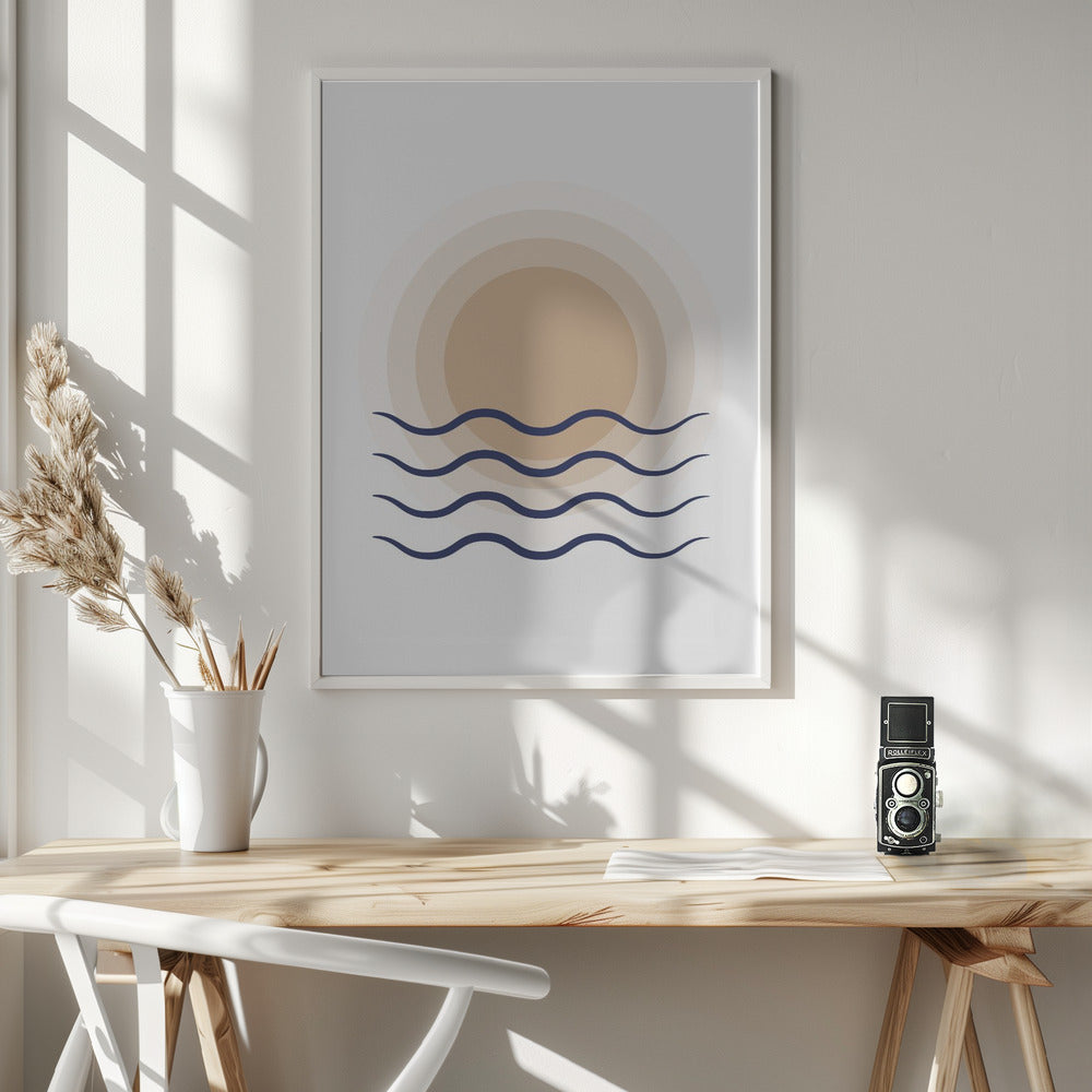 Sun Calm Poster