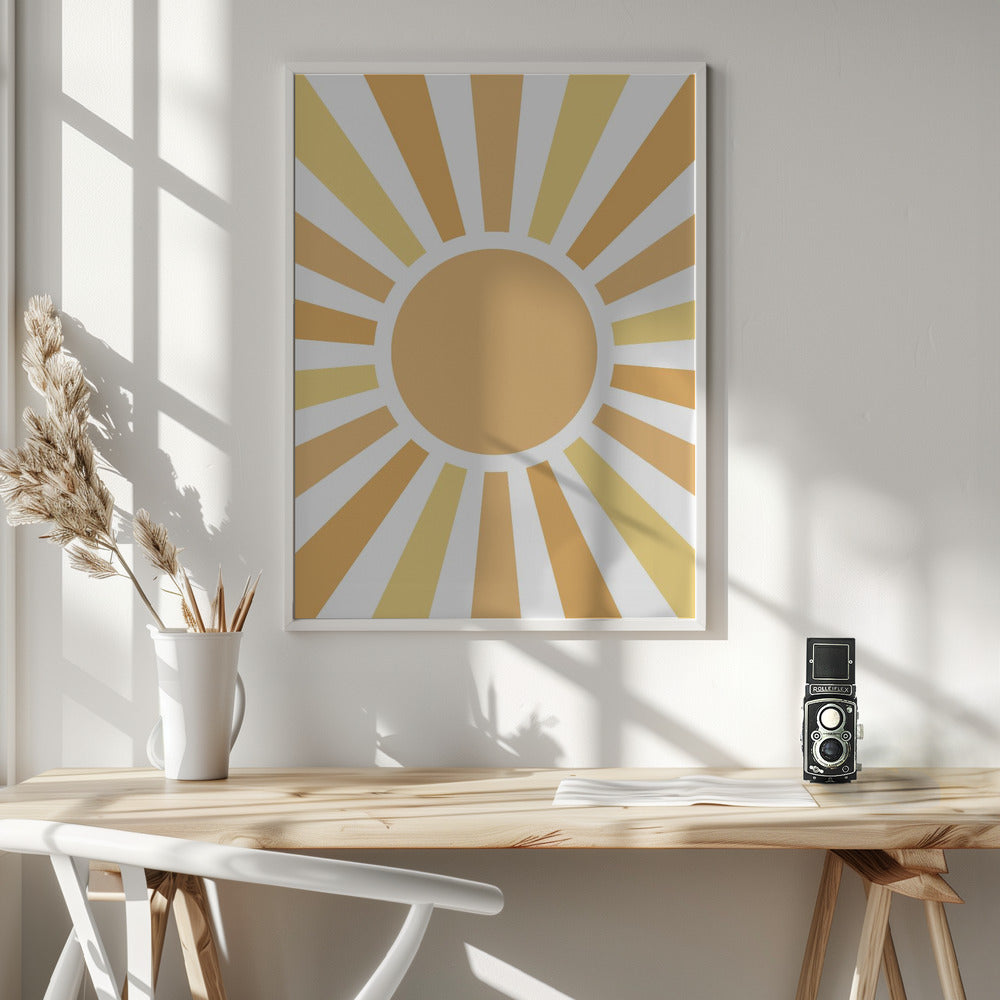 Sun Ray Poster