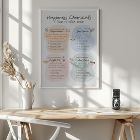 Happiness Chemicals Poster