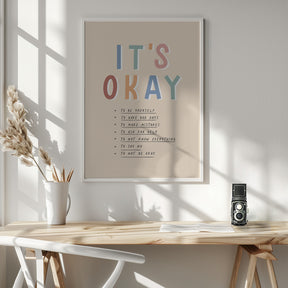 Its Okay Poster