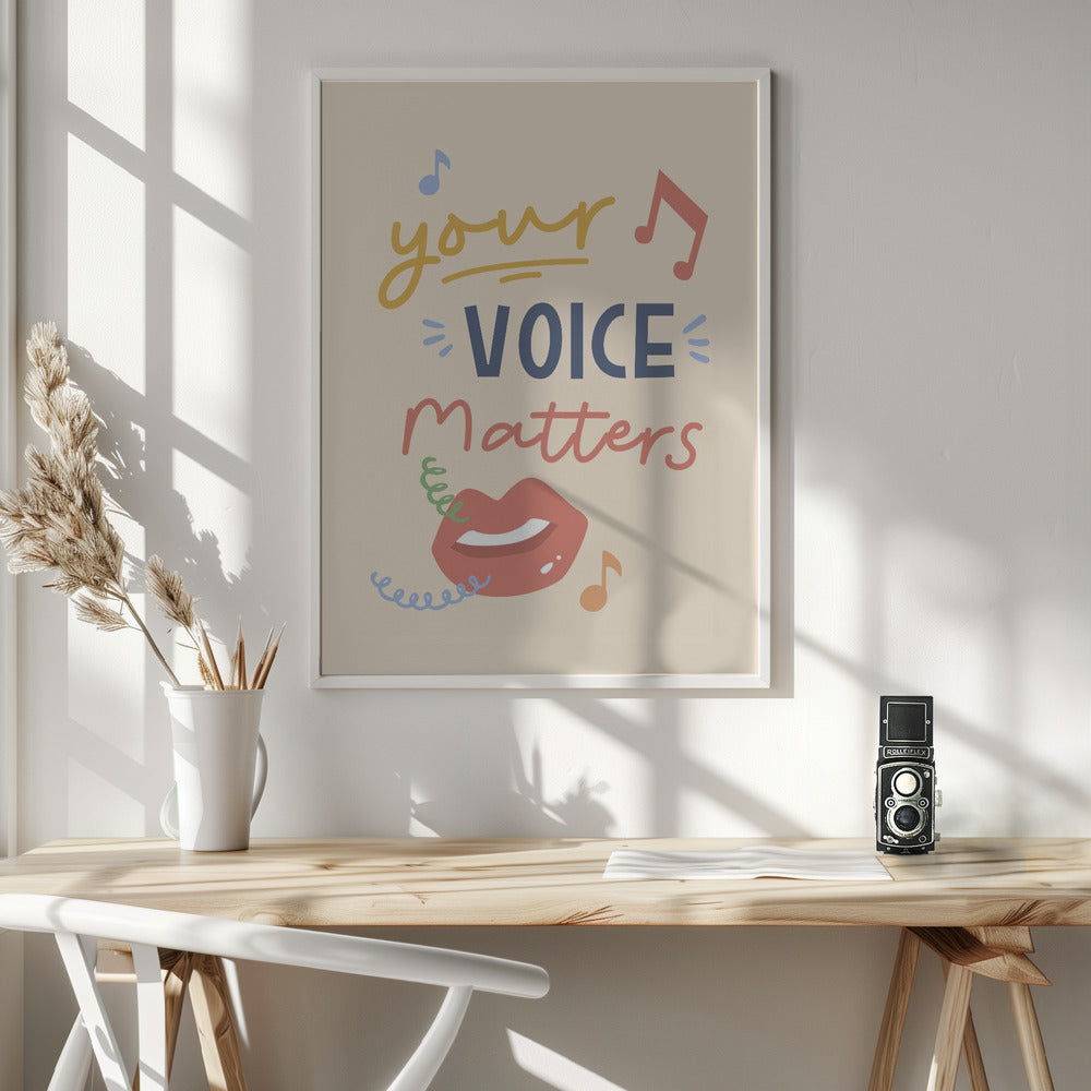 Your Voice Matters Poster