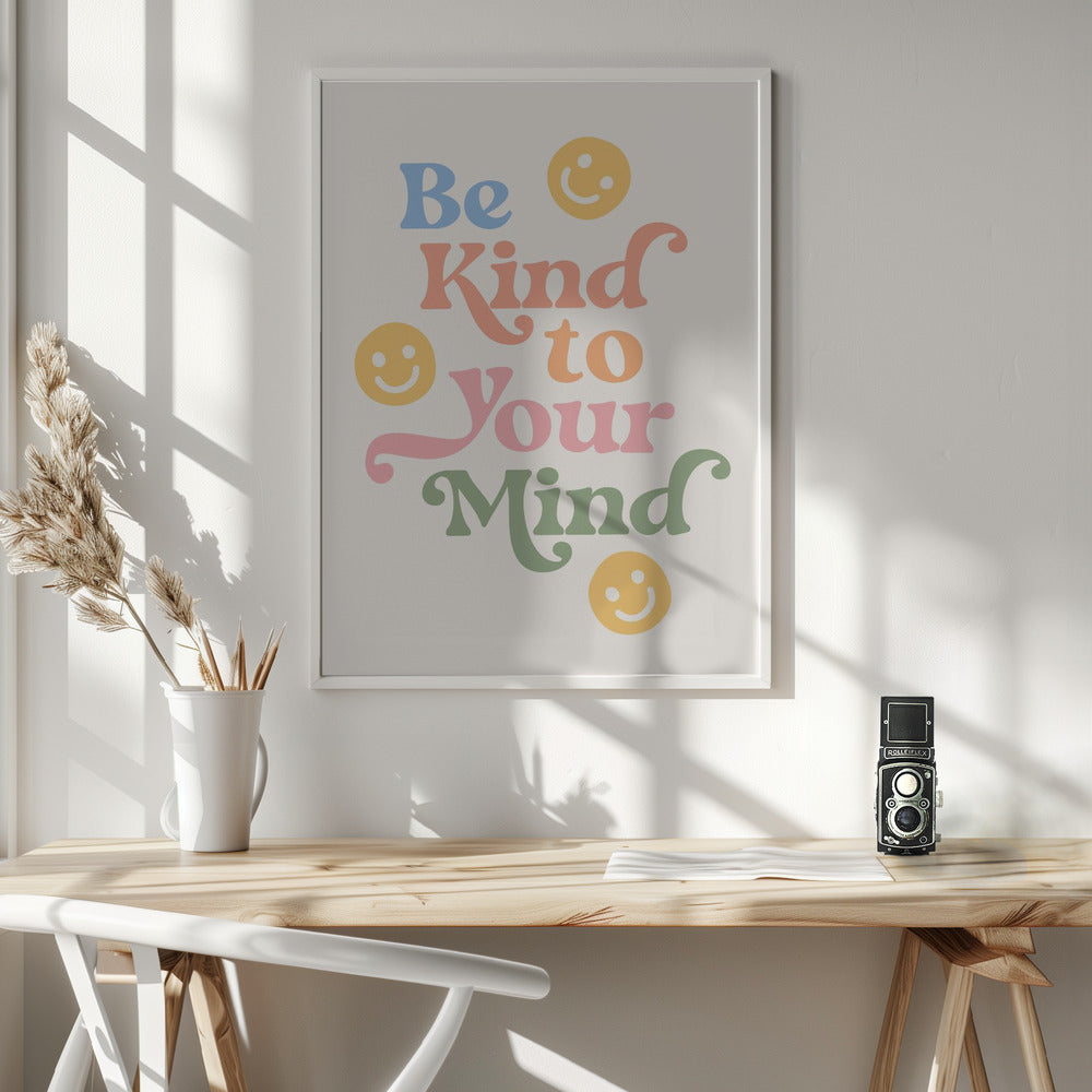 Be Kind To Your Mind Poster