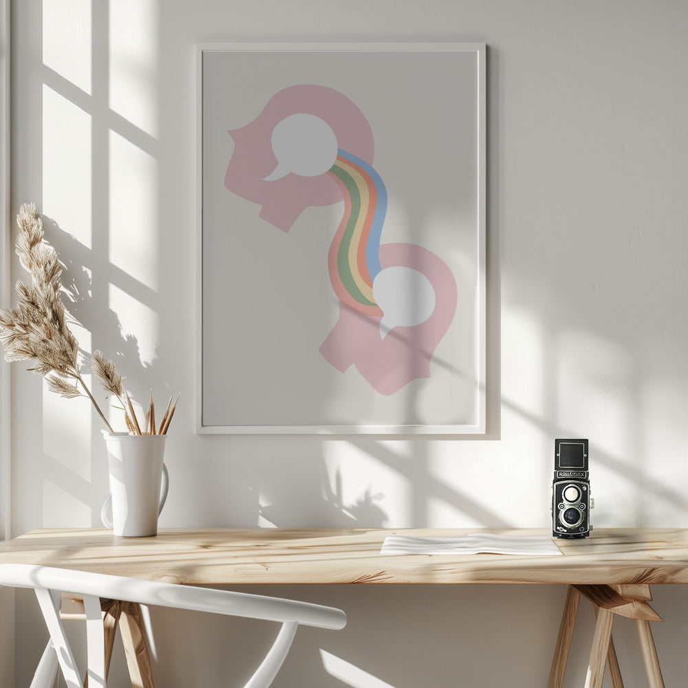 Mind Rainbow Poster