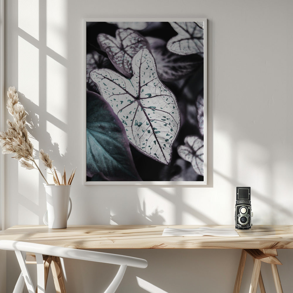 Botanical Saphire Poster