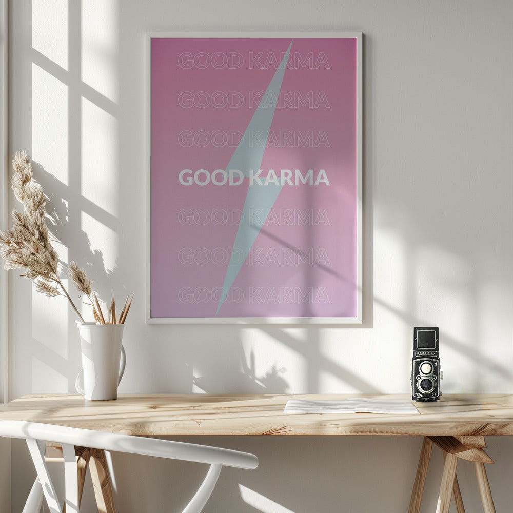 Good Karma Poster