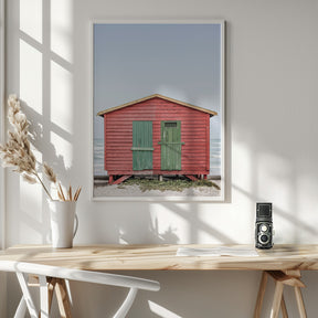 Red Hut Poster