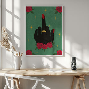 Middle Finger Poster