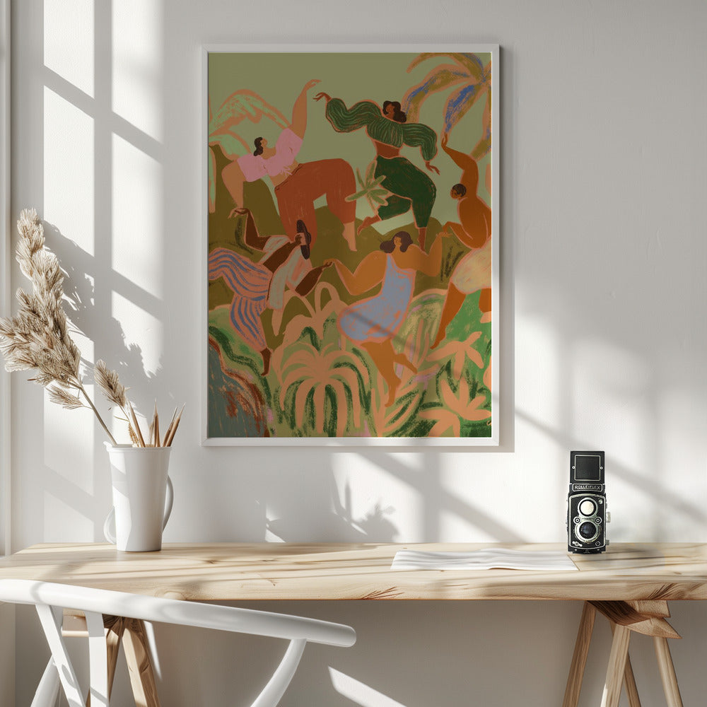 Spring Frolic Poster