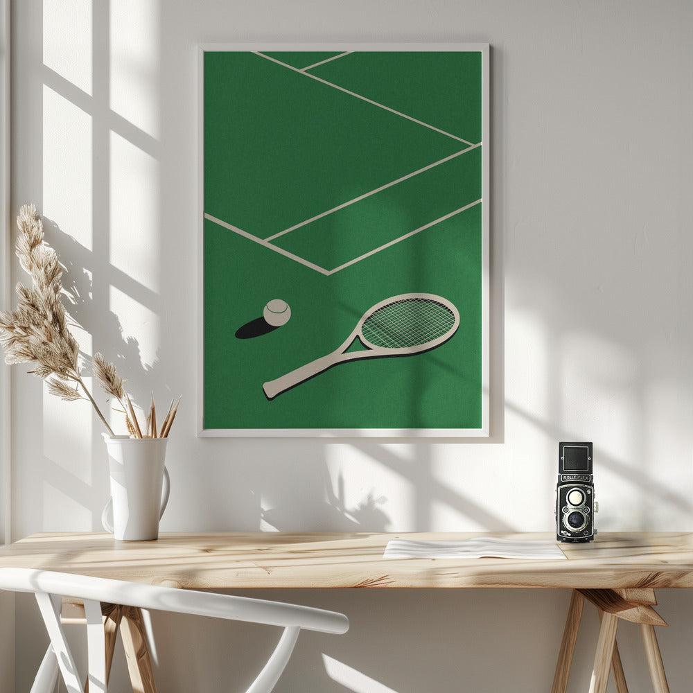 Rosi Feist Lawn Tennis Club Poster