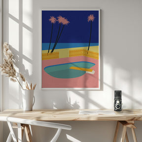 Malibu Beach Poster