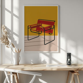 Wassily Chair Marcel Breuer Poster