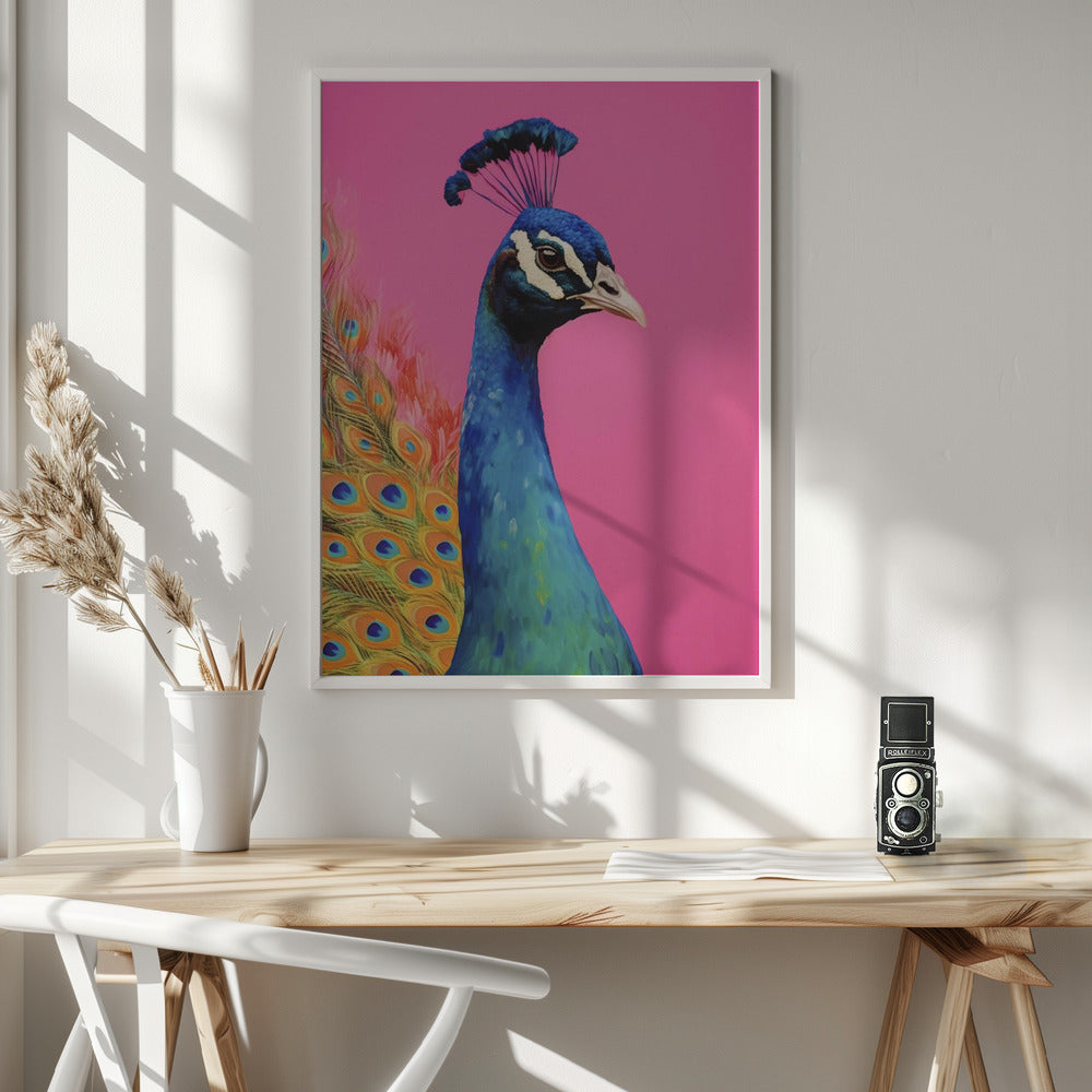 Beautiful Peacock Poster