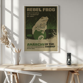 prisoner frog funny poster Poster