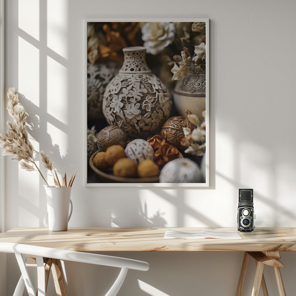 Moroccan Still Life No12 Poster