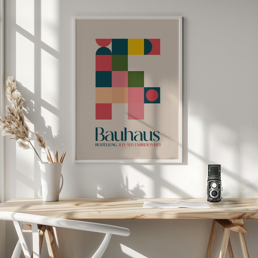 Bauhaus Kutular Poster
