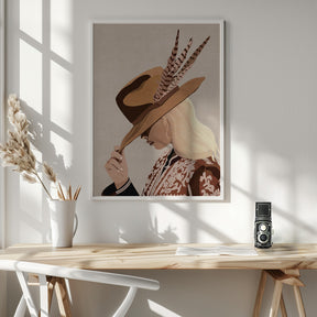 Cowgirl Blond Poster