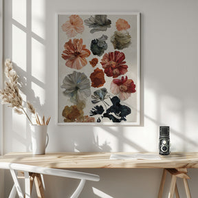 Dry Flower Collection Poster