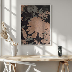 Wild Peony Poster