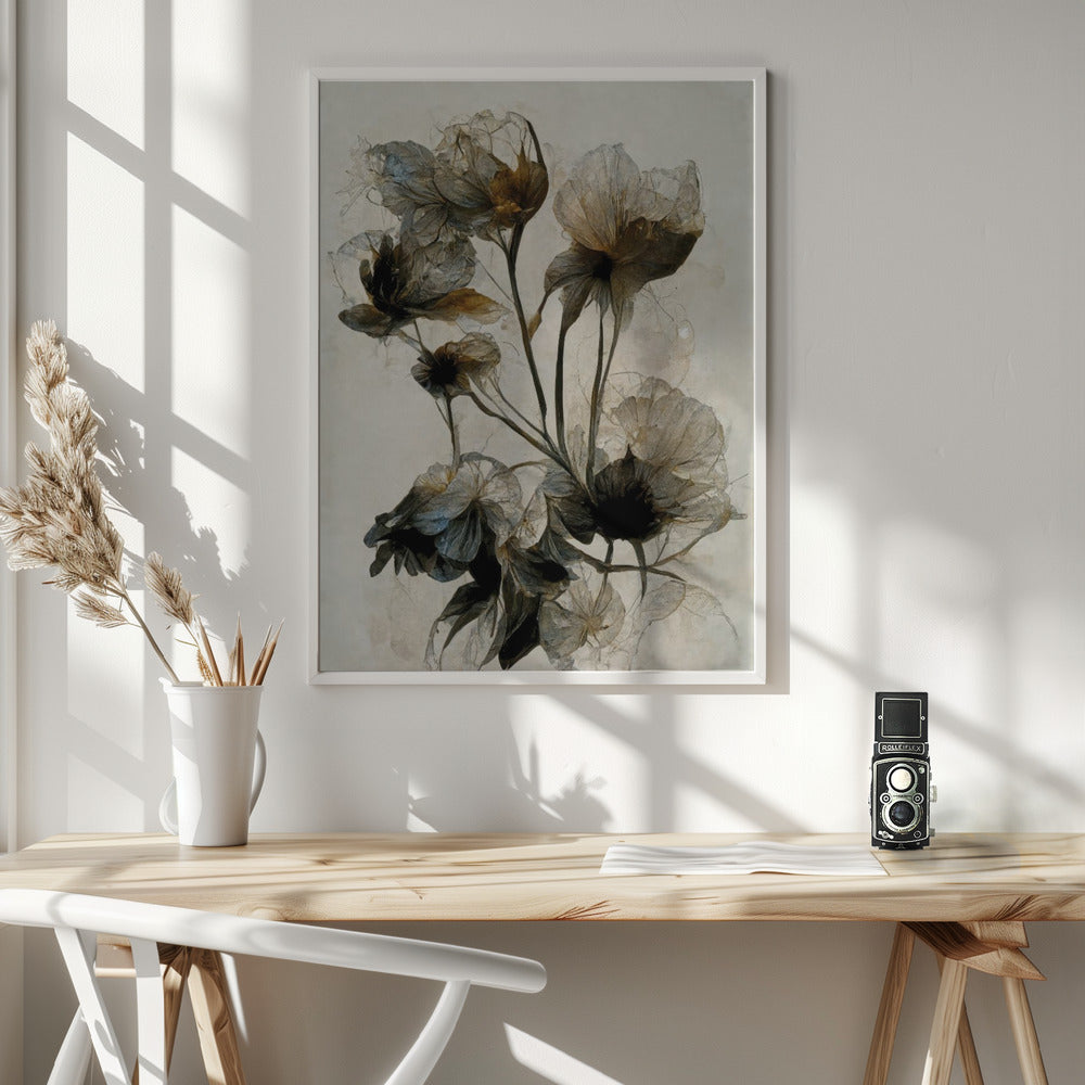 Dry Flowers No5 Poster