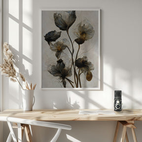 Dry Flowers No 7 Poster