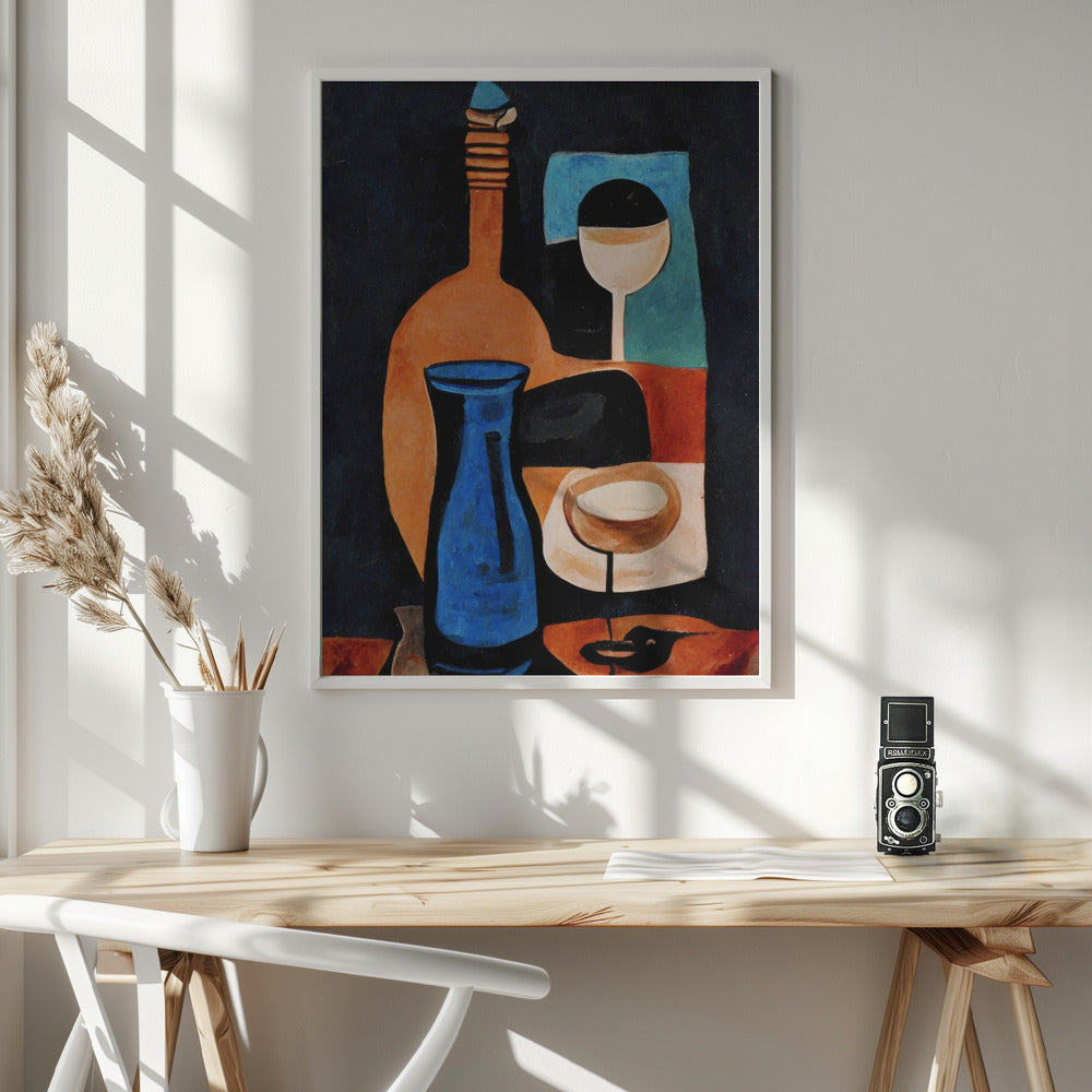 Still Life With Wine Poster