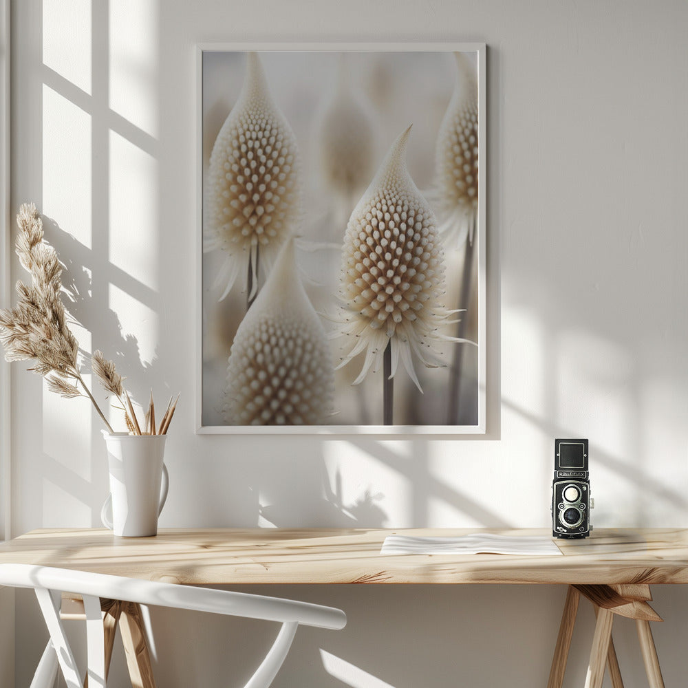 Pastel Flowers No 5 Poster