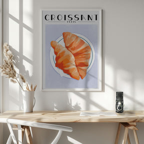 Croissant - Paris Poster