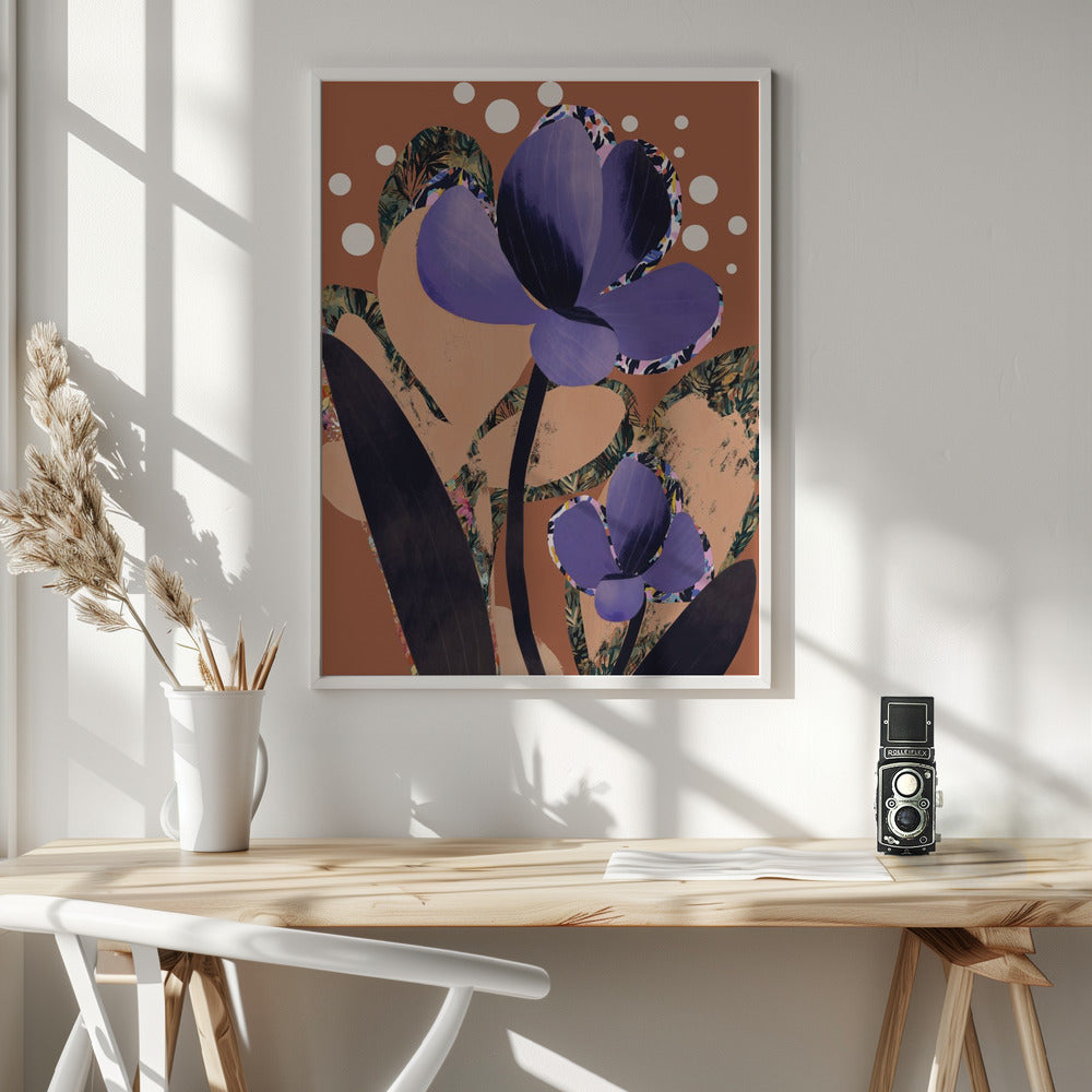 Purple Beauty Poster