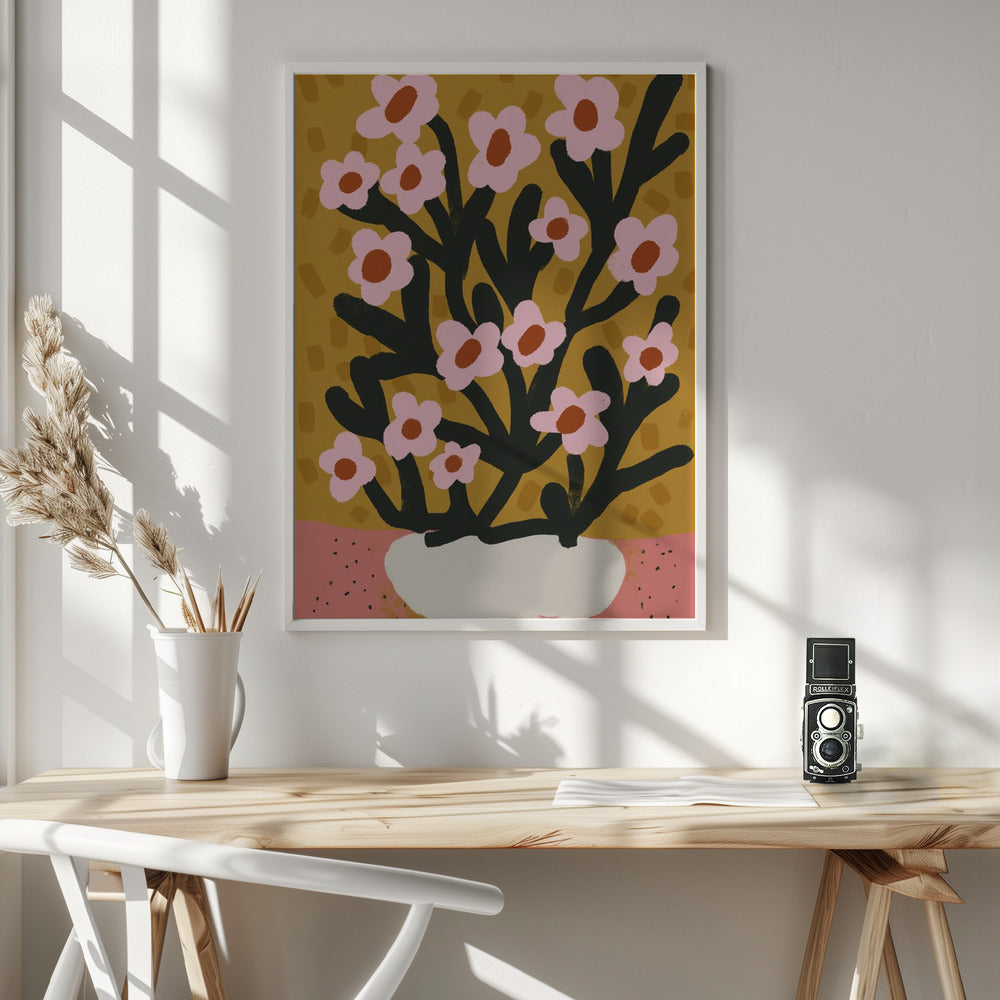 Pastel Flower Impression No 2 Poster