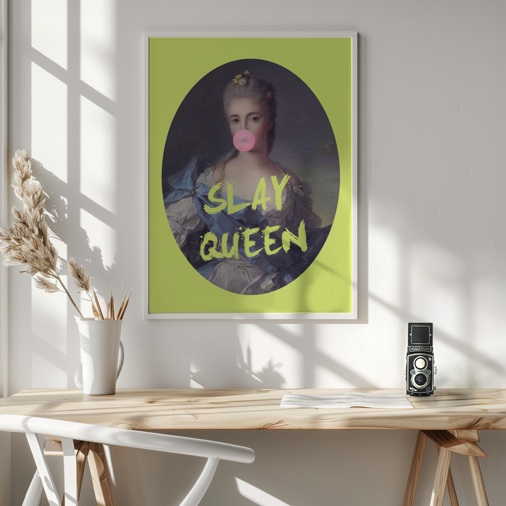 Slayqueenyellow Ratioiso Poster