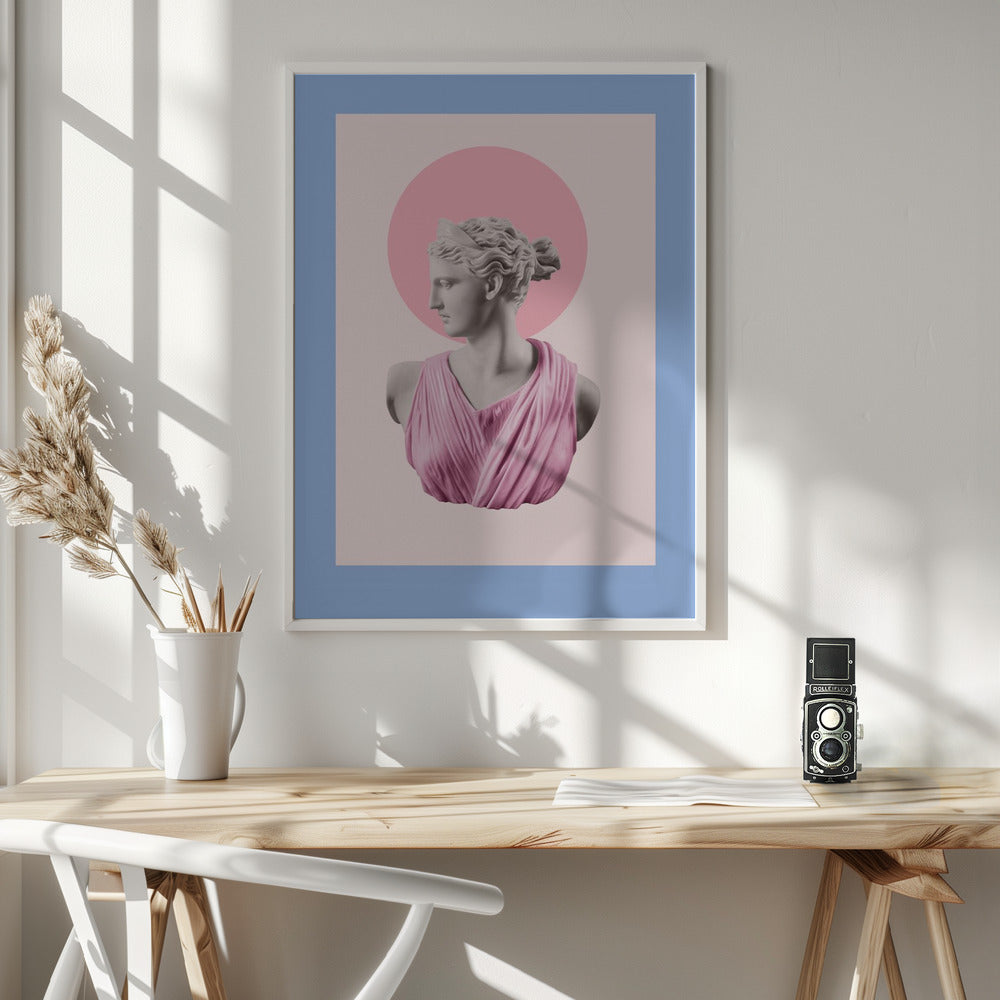 Artemispowderbluepink Ratioiso Poster