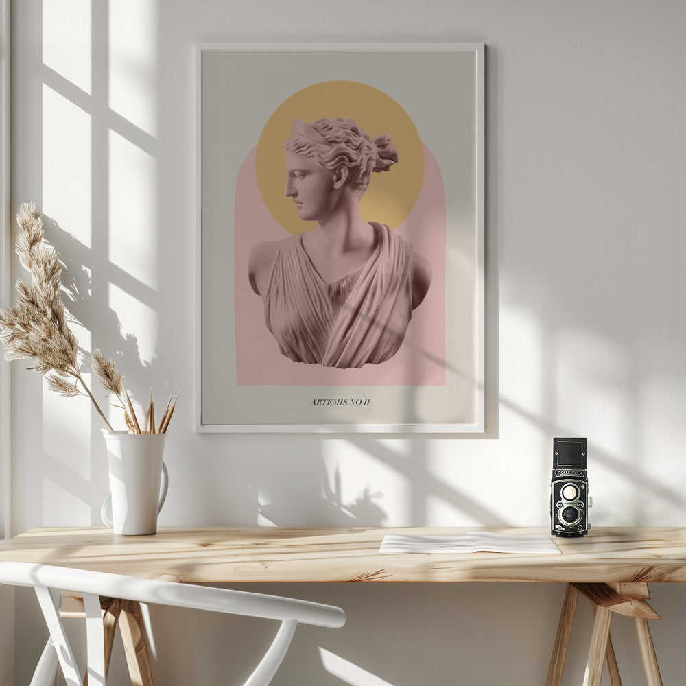 Goddess Artemis Mythology Poster