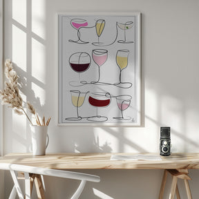 Wine & Drinks Poster