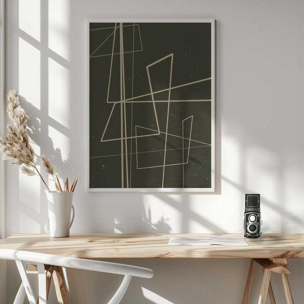 Angular Lines no 7 Poster