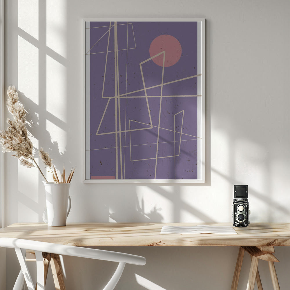 Angular Lines no 12 Poster