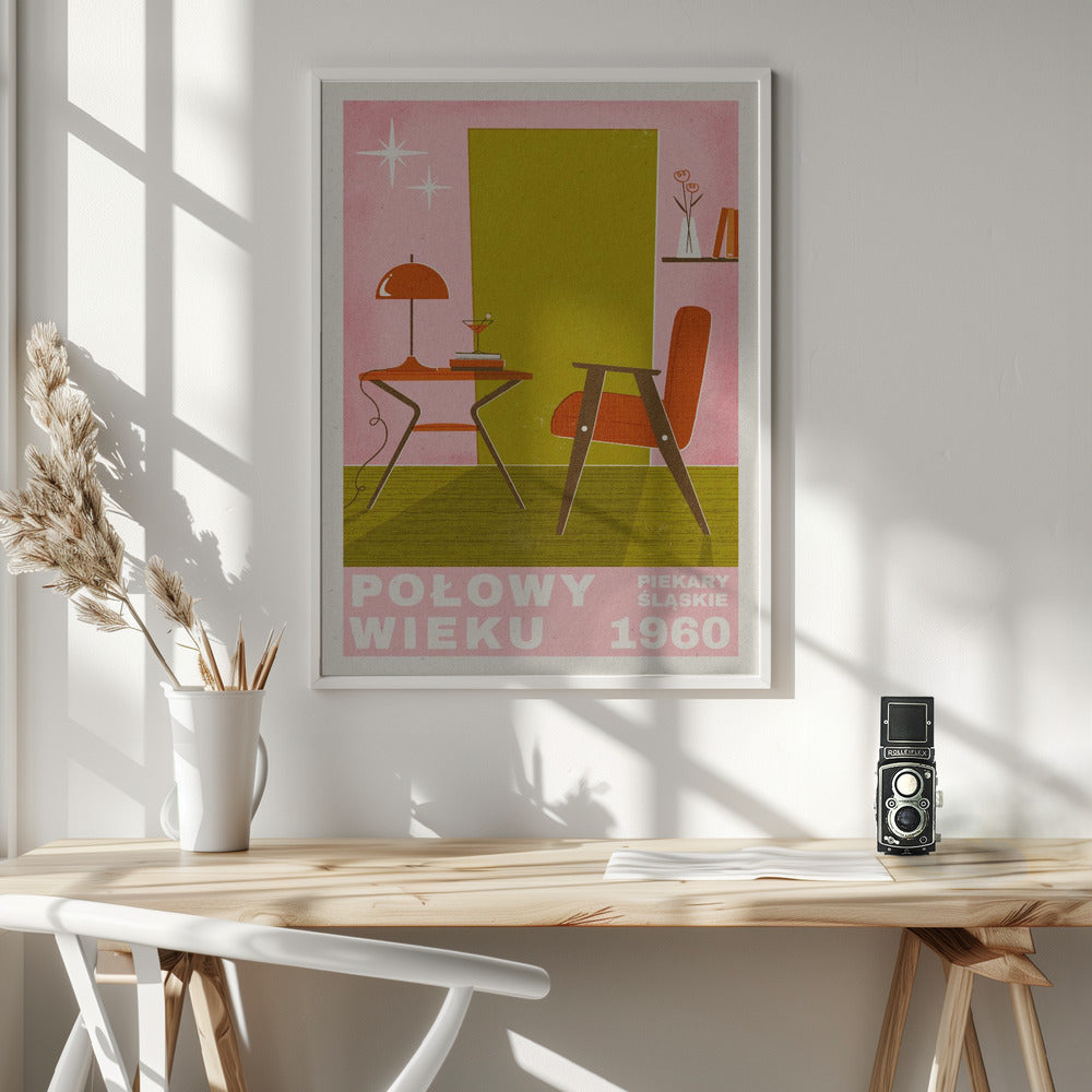 Mid Century Furniture Poster