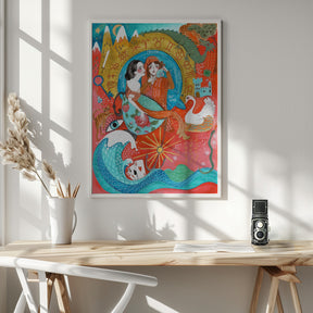 Spiritual Women Astrology Poster