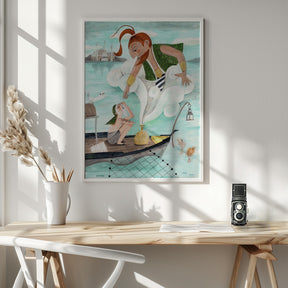 The Fisherman and the Jinni Poster