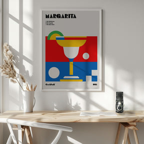 Margarita Bauhaus Cocktail Poster