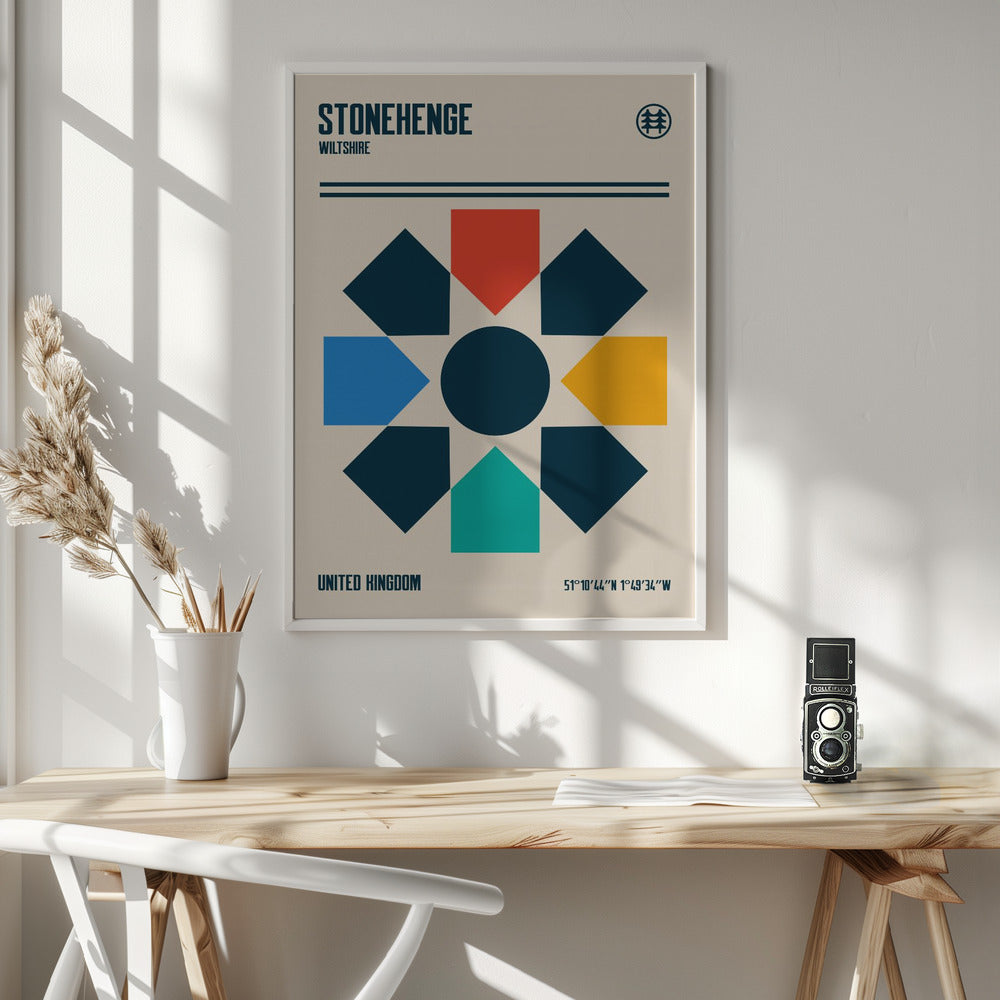 Stonehenge Travel Poster Poster