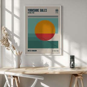 Yorkshire Dales National Park Travel Poster Poster