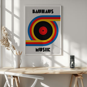 Bauhaus Musik Vinyl Poster