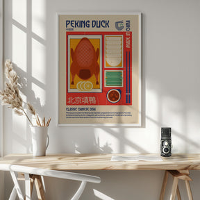 Peking Duck Japanese Food Print Poster