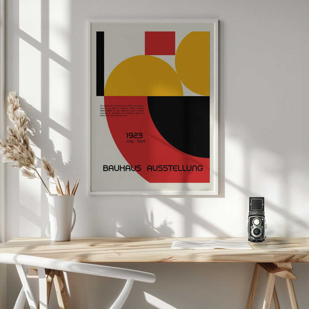 Bauhaus Ausstellung Poster